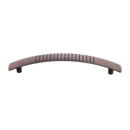 Crown 6-1/4" Dimpled Cabinet Pull with 5" Center to Center Oil Rubbed Bronze Finish CHP09291010B